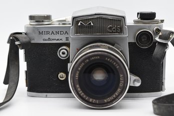 Miranda Automex 3 Film Camera With 35mm Lens