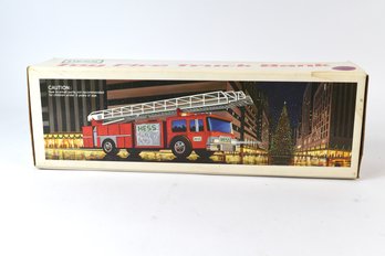 1986 HESS Fire Truck Bank In Box