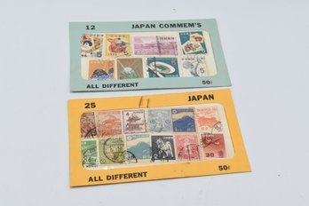 Assorted Japanese Stamps