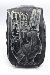 Egyptian Hieroglyphic Resin Wall Plaque