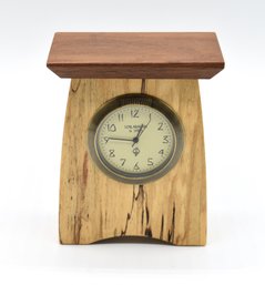 Schlabaugh & Sons Craftsman Oak Mini Clock