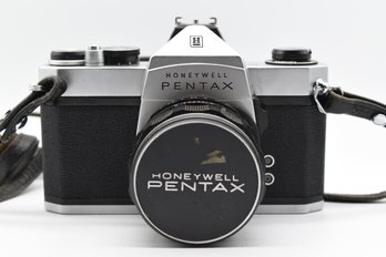 Pentax Honeywell SP-500 Film Camera With Super-Takumar Lens