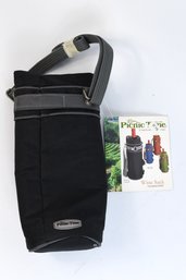Picnic Time Insulated Wine Duffel With Carry Strap
