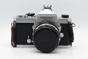 Nikon Nikkormat FT Film Camera With Nikkor-H.C. 50mm Lens