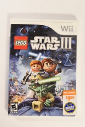 Nintendo Wii Video Game Star Wars 3 LEGO The Clone Wars