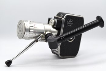 Bolex Paillard C 8SL Film Camera With Som Berthiot Lens