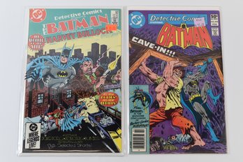 DC Detective Comics #499 & #549 Comic Books - 2 Total