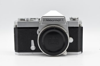 Nikon Nikkormat FS Film Camera No. 7415263 With Leather Case