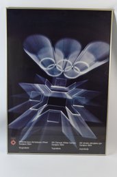 Sarajevo 1984 Olympics Framed Poster