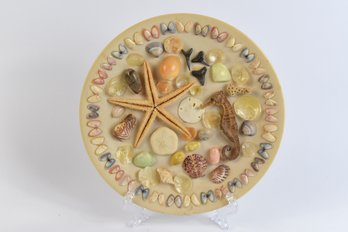 Decorative Starfish Seashell Plate