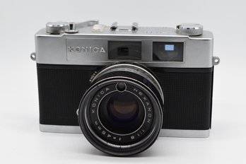 Konica Auto S2 Vintage Film Camera No. 1104729 With Hexanon 45mm Lens