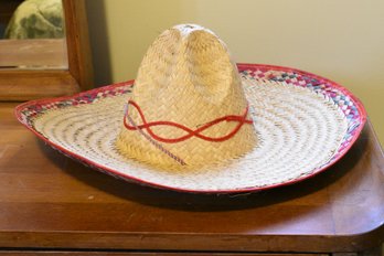 Mexican Sombrero Straw Hat