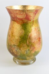 Beautiful Orange/gold Art Glass Aurene Vase