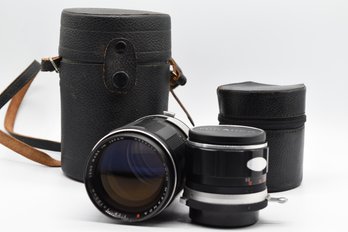 Miranda E 135mm & 35mm Camera Lens - 2 Total