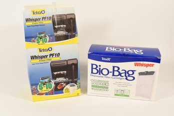 Tetra Whisper PF10 Power Filter & Bio Bags