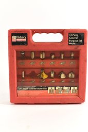 1/4' Shank Carbide Router Bits - 11 Total