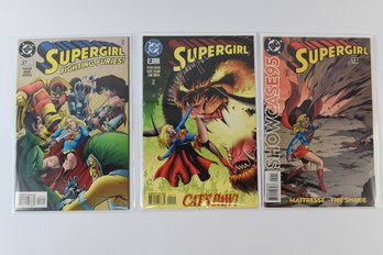 DC Comics SuperGirl Comic Books - 3 Total