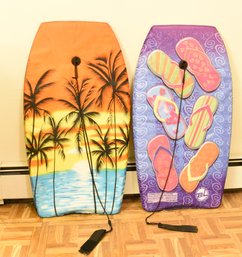 2 Boogie Boards Palm Trees And Sandles