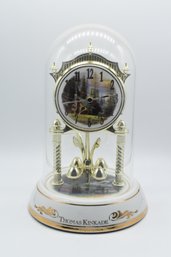 Thomas Kinkade Vintage Dome Mantle Clock