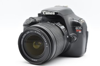 Canon EOS Rebel T3 With Canon 18mm-55mm Zoom Lens DS126291