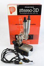 Porter Stereo 3D Microscope Set No. 175