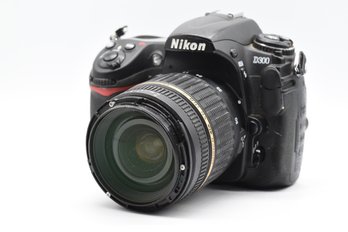 Nikon D300 Digital Camera With Tamron AF 17mm-50mm Lens