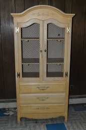 Wood Hutch Cabinet