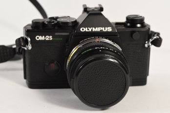 Olympus OM-2S Program Film Camera With 50mm Lens