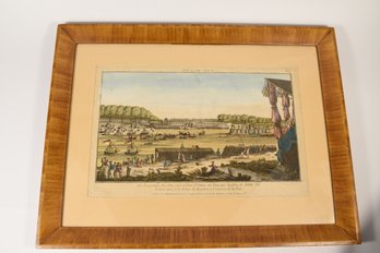 'Games & Fireworks On The Water' Framed Print