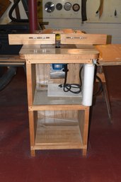 Custom Made Router Cabinet W/ Ryobi Heavy Duty Router R-500 Double Insulated