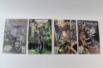 DC Comics CatWoman Comic Books - 4 Total