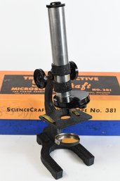 Science Craft Triple Objective Microscope No. 381