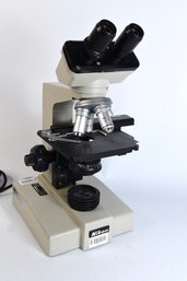 Nikon Binocular Compound Laboratory Microscope With 4 Objectives