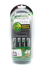 Energizer Rechargeable Batteries 4 - AA Battery And Charger