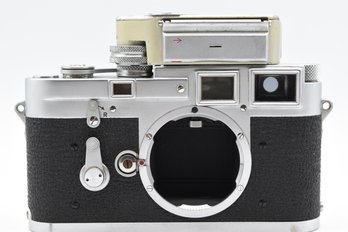 Leica M3 Film Camera Body With Leica Meter M Exposure Meter