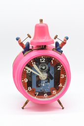 1960s Vintage JERGER 'Busy Boy' Wind-up Alarm Clock Made In West Germany