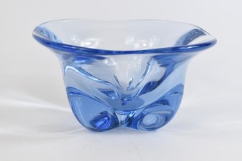 Vintage Murano Glass Footed Candy Dish Bowl