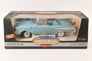 ERTL American Muscle 1957 Bel Air Collector's Edition 1:18 Scale Die-cast Model Classic Convertible Car