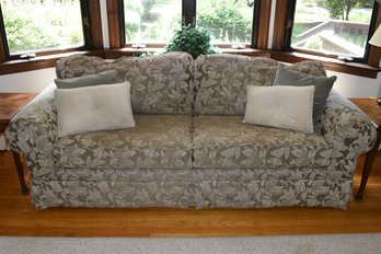 Llyods Of Chatham Living Room Sofa Couch With Floral Stitching