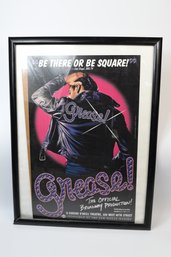 GREASE Broadway Musical Play Poster Framed