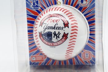 Yankees Collector Series Christmas Ornament Baseball Subway Series