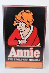 ANNIE The Broadway Musical Play Poster Framed