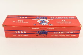 SCORE 1988 PREMIER EDITION BASEBALL COLLECTOR SET