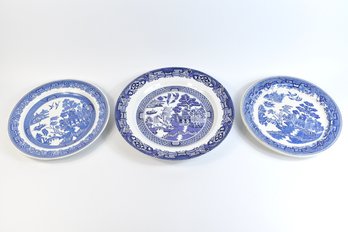 Oriental Asian Decorative Plates - 3 Total