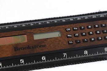 Vintage Brookstone Ruler Calculator All In One
