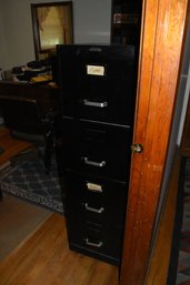 4 Draw Metal Filing Cabinet With Office Organizer