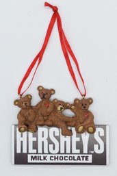 Hershey's Chocolate Teddy Bear Christmas Tree Ornament