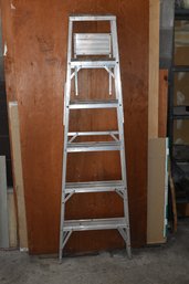 6ft Aluminum Folding Ladder