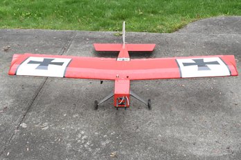 Large Scale R/C Model Airplane Body No Engine No Electronics Wingspan 67'