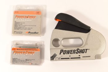 Power Shot Staple Gun With 2 Packs Of Staples